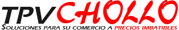 TPVCHOLLO.com es la tienda online especializada en la venta de TPV y accesorios para TPV a precios muy economicos: Pantallas t?ctiles, impresoras de tickets, cajones portamonedas, impresoras de etiquetas, lectores de c?digos de barras, TPVs, Detectores de billetes, contadores de billetes, accesorios para tpv, recambios para tpv, capturadoras de firmas